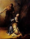 Rembrandt Samson And Delilah painting